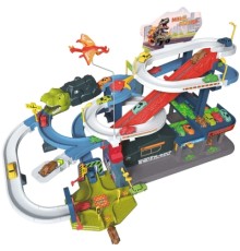 Ігровий набір ZIPP Toys Dino автотрек-міська розв'язка електричний, 8 машинок (6603A)