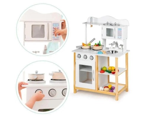 Ігровий набір Ecotoys дерев’яна дитяча кухня Energy (TK040A)