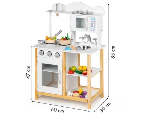 Ігровий набір Ecotoys дерев’яна дитяча кухня Energy (TK040A)