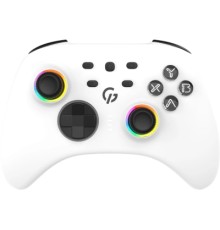 Геймпад GamePro GPX13W 2.4G/BT 5.1/USB/PC/iOS/Android RGB White (GPX13W)