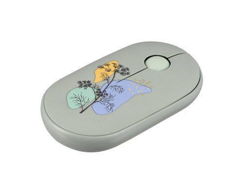Мишка 2E MF300 FLORADILL Silent Wireless/Bluetooth Green (2E-MF300WFLORAGN)