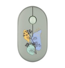 Мишка 2E MF300 FLORADILL Silent Wireless/Bluetooth Green (2E-MF300WFLORAGN)