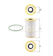 Фільтр масляний Mahle OX1185D