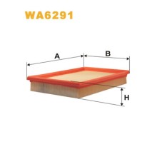 Повітряний фільтр для автомобіля Wixfiltron WA6291