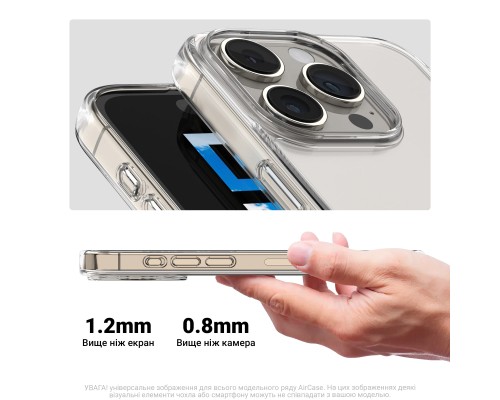 Чохол до мобільного телефона Armorstandart Air Realme C63 4G / C61 4G / Note 60 4G / Note 60x 4G Clear (ARM78473)