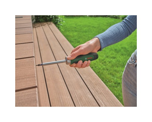 Викрутка Bosch з тріскачкою, 205мм, сталь CrV (1.600.A02.Z99)