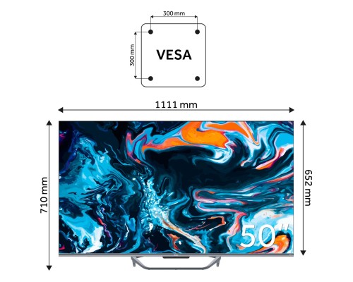 Телевізор Haier H50Q800UX