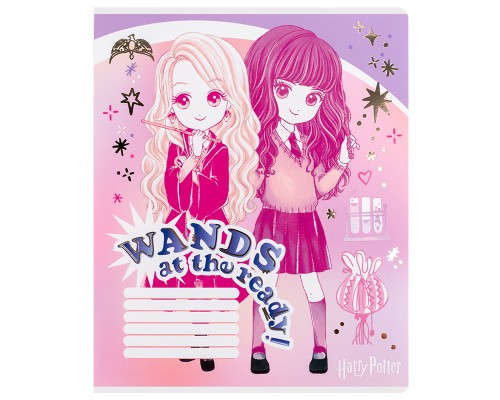 Зошит Kite Harry Potter, 18 аркушів, лінія (HP25-237)