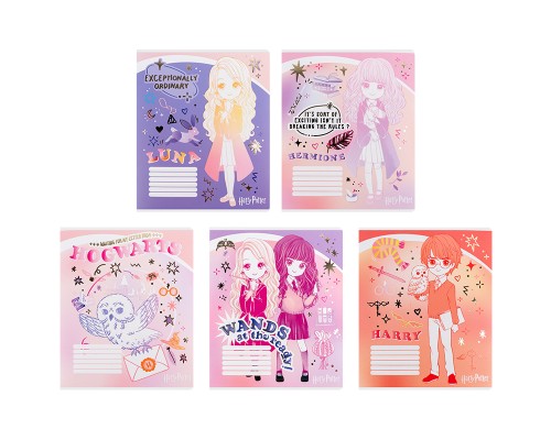 Зошит Kite Harry Potter, 18 аркушів, лінія (HP25-237)