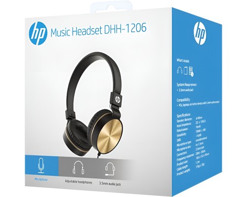 Навушники HP DHH-1206 Black (DHH-1206)