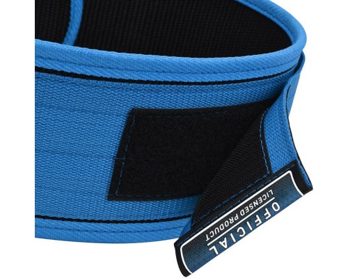 Атлетичний пояс RDX RX1 Weight Lifting Belt Blue XL (WBS-RX1U-XL)