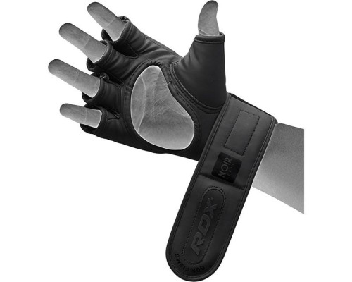 Рукавички для MMA RDX F15 Noir Matte Black S (GGR-F15MB-S)