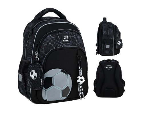 Шкільний набір Kite Education Football 763M (рюкзак, пенал, сумка) (SET_K25-763M-2)