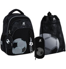 Шкільний набір Kite Education Football 763M (рюкзак, пенал, сумка) (SET_K25-763M-2)