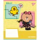 Зошит Yes Line Friends Funny А5 12 аркушів коса лінія (767640)