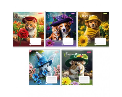 Зошит 1 вересня Charming companions А5 12 аркушів лінія (767218)