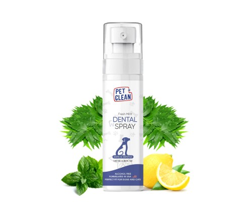 Спрей для тварин Pet Clean DENTAL SPRAY для гігієни порожнини рота і підтримки здоров'я зубів 100 мл (8939117888664)