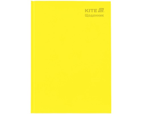 Щоденник шкільний Kite тверда обкладинка, жовтий (K25-262-13)