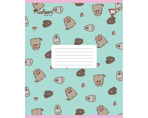 Зошит Yes Pusheen Candy А5 18 аркушів лінія (767601)