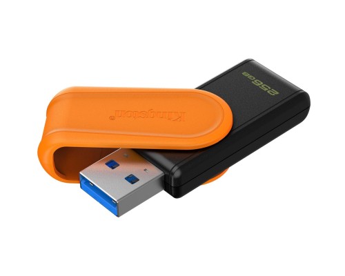 USB флеш накопичувач Kingston 256GB DataTraveler Exodia S Black/Orange USB 3.2 (DTXS/256GB)