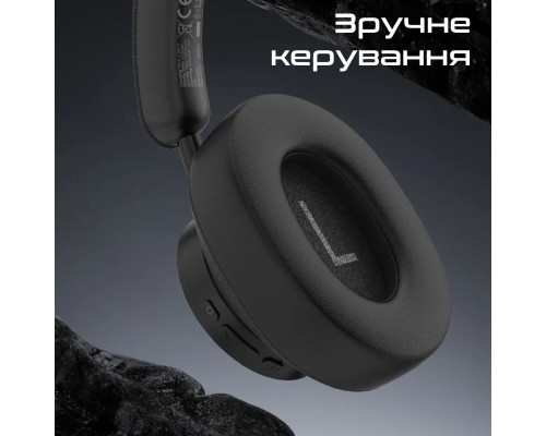 Навушники Promate Takt Black (takt.black)