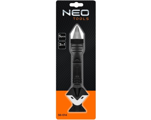 Шпатель Neo Tools силіконовий для герметика, 185мм, 3-6-10-13-17мм (56-014)