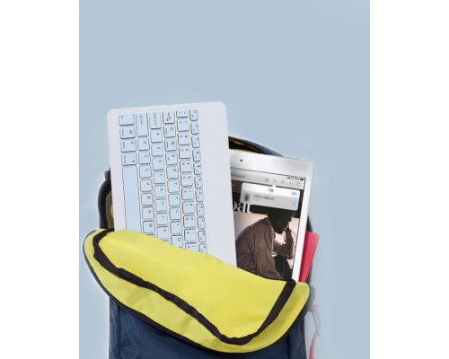 Клавіатура BeCover (245х150 мм) Bluetooth UA Light Blue (713407)