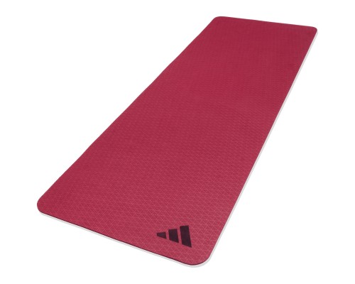 Килимок для йоги Adidas Yoga Mat ADYG-10001CB Уні 176 х 61 х 0,4 см бордовий (885652026604)