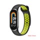 Ремінець до фітнес браслета BeCover Vents Style для Xiaomi Mi Smart Band 9 Black-Green (711984)