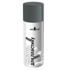 Аерозольна фарба для автомобіля New Ton для пластика структ.сіра,аер.400мл (000000695)