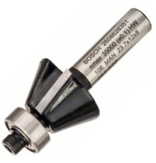 Фреза Bosch Professional фасонна, Std, S8, D23.7 В5.5, L12 25° (2.608.628.351)