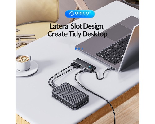 Концентратор Orico USB-C to 2xUSB-C + 2xUSB3.0 (CA914210)