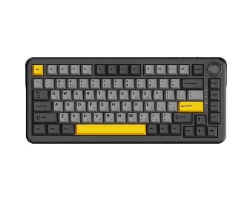 Клавіатура Ajazz AK820 MAX Magnetic Switch RGB USB Black (AK820MAX-WM-BGY)