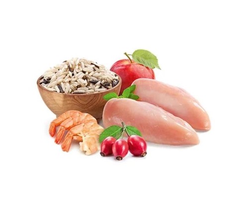 Сухий корм для кішок Home Food For active з куркою та креветками 1.6 кг (4820235020071)