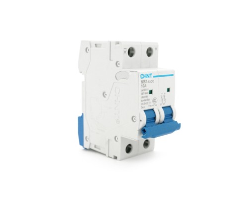 Автоматичний вимикач CHINT NB1-63DC 2P C10 DC500V