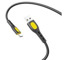 Дата кабель USB 2.0 AM to USB-C 1.0m black XO (NB280_C_Black)