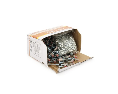 Цвяхи Voltronic монтажні піроксилінові, 42х15х7, 3мм, різьба під гайку М8, 200 шт (YT-PMN42М8)