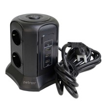 Мережевий фільтр живлення Patron SP-1663-USBT (EXT-PN-SP-1663-USBT)