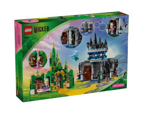 Конструктор LEGO Wicked Емеральд-сіті і замок Кіамо Ко (75689)