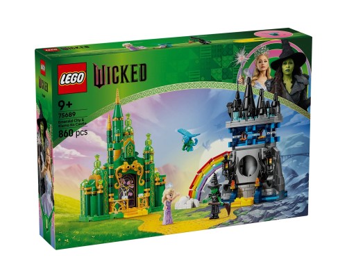 Конструктор LEGO Wicked Емеральд-сіті і замок Кіамо Ко (75689)
