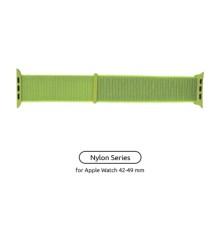 Ремінець до смарт-годинника Armorstandart Nylon Band для Apple Watch 49/46/45/44/42 (Series 1-3) Light Green (ARM57858)