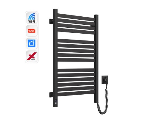 Сушарка для рушників Navin Авангард Х, 800х480, Wi-Fi, чорний муар, правобічна (12-272055-4880)