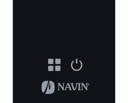 Сушарка для рушників Navin Авангард Х, 800х480, Wi-Fi, чорний муар, правобічна (12-272055-4880)