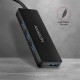 Концентратор AXAGON USB 3.1 to 4xUSB 3.0 black (HUE-G1A)