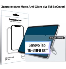 Скло захисне BeCover Matte Anti-Glare Lenovo Tab TB-311FU 10.1