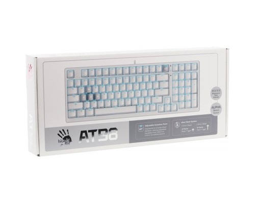 Клавіатура A4Tech Bloody AT98 USB RGB UA White (4711421002790)