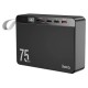 Батарея універсальна HOCO 75000 mAh Overlord PD/20W, QC/3.0/22.5W, Black (J94 / 714739)