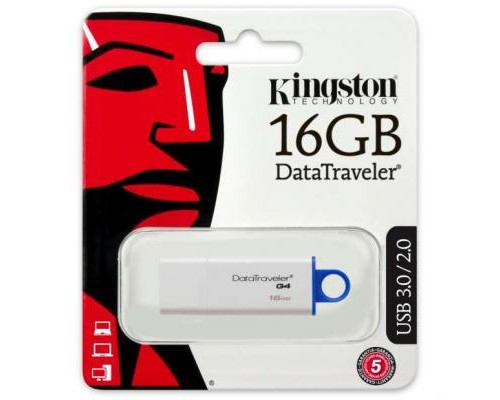 USB флеш накопичувач Kingston 16Gb DataTraveler Generation 4 (DTIG4/16GB) 
