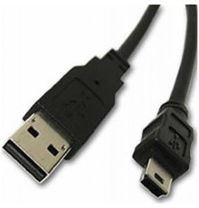 Дата кабель USB 2.0 AM to Mini 5P 0.8m Atcom (3793)