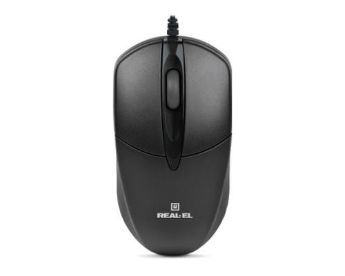 Мишка REAL-EL RM-211 USB Black